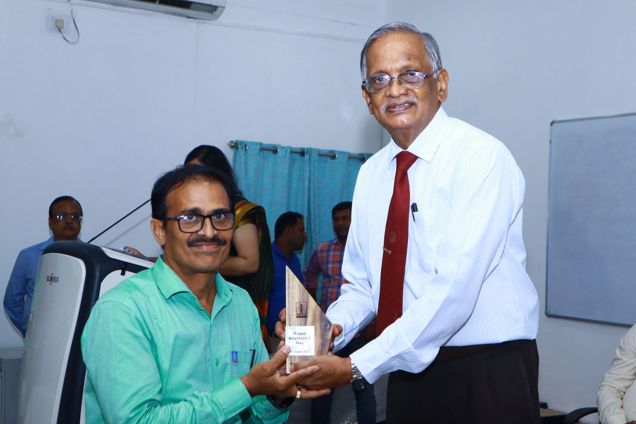 3rd position winner Binaya Kumar Mallick, DGM (Tel